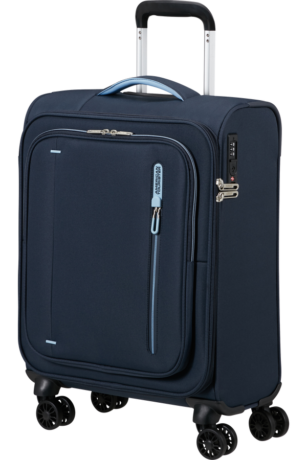 American Tourister Cloudrider Spinner TSA S  Sky Navy