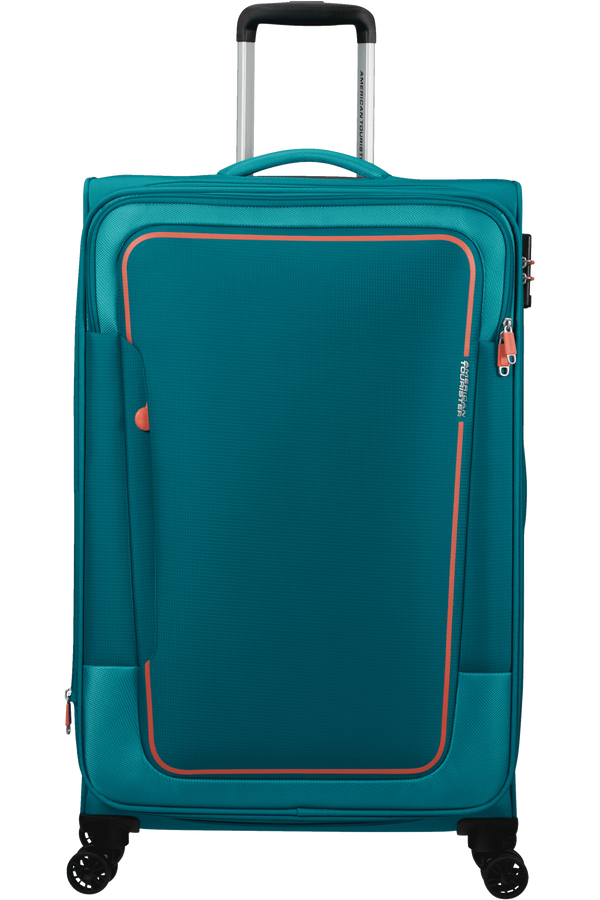 American Tourister Pulsonic Spinner Expandable 81cm  Stone Teal