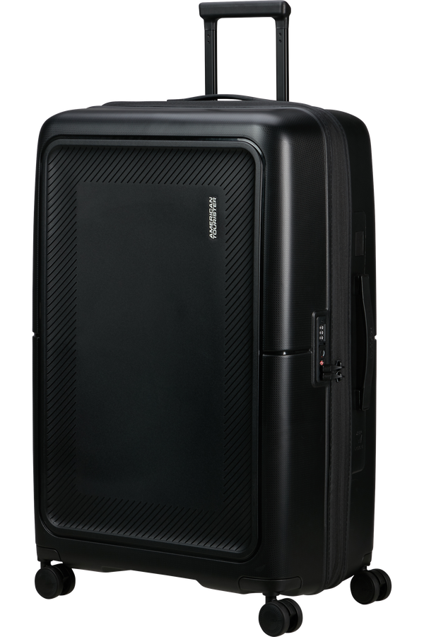 American Tourister DashPop Spinner Expandable TSA 77cm True Black American Tourister DashPop Spinner Expandable TSA 77cm True Black