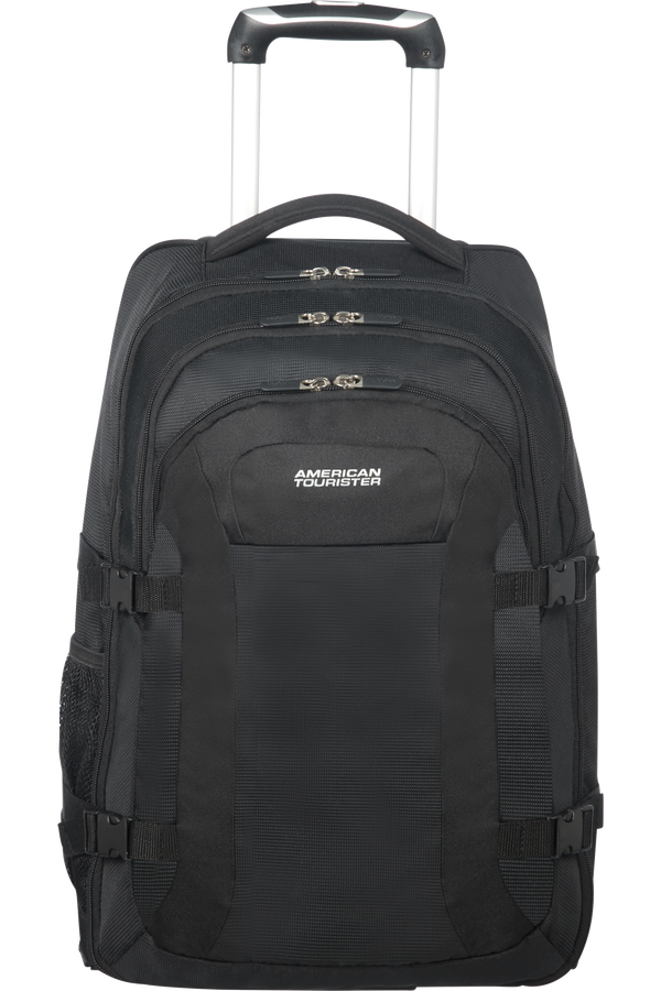 American Tourister Road Quest Zaino porta con ruote pc 39.6cm/15.6inch  Solid Black
