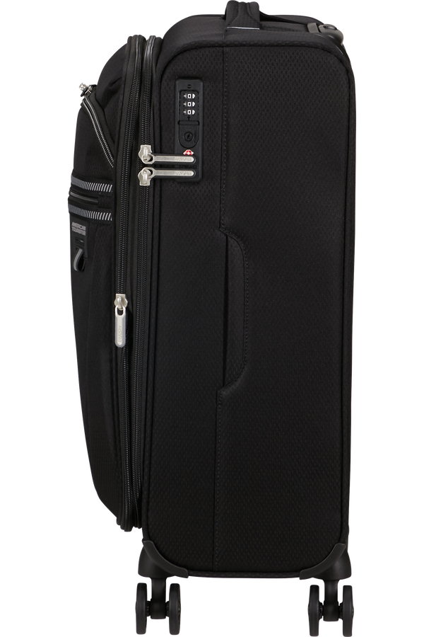 American Tourister Aerospin Spinner Expandable S  Nero