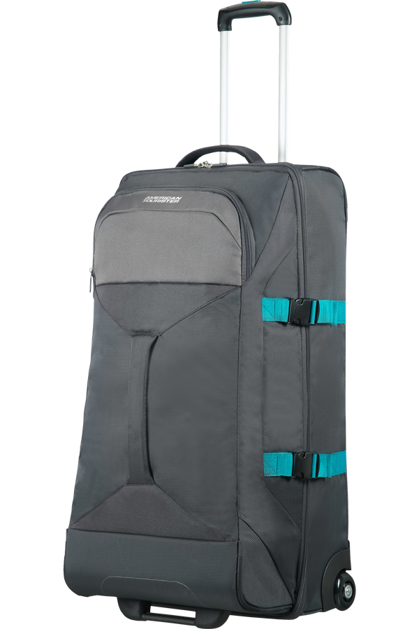 American Tourister Road Quest Borsone con ruote L  Grey/Turquoise