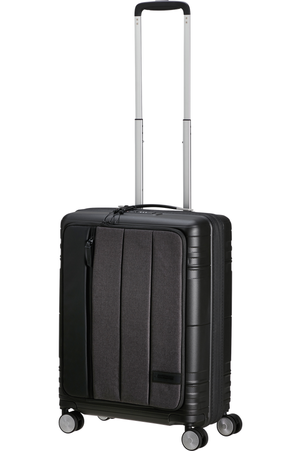 American Tourister Hello Cabin Spinner Expandable 55cm  Grey Melange American Tourister Hello Cabin Spinner Expandable 55cm  Grey Melange