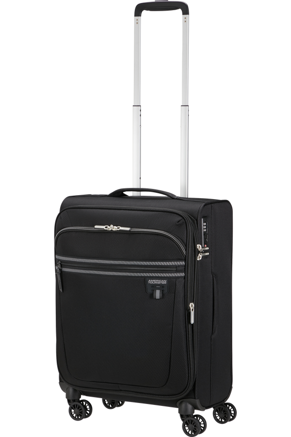 American Tourister Aerospin Spinner Expandable S  Nero American Tourister Aerospin Spinner Expandable S  Nero