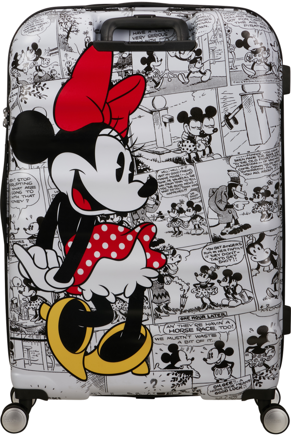 American Tourister Disney Wavebreaker Spinner TSA Disney Fl 77cm  Minnie Comics White American Tourister Disney Wavebreaker Spinner TSA Disney Fl 77cm  Minnie Comics White