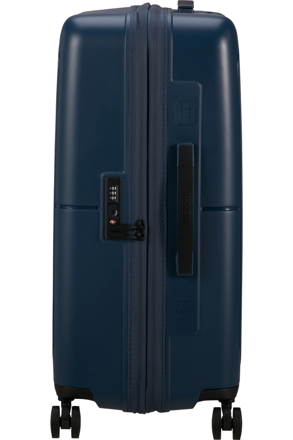 American Tourister DashPop Spinner Expandable TSA 67cm Midnight Blue American Tourister DashPop Spinner Expandable TSA 67cm Midnight Blue