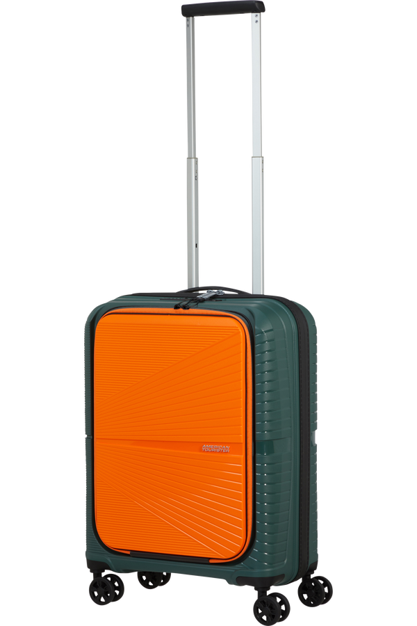 American Tourister Airconic Spinner Frontloader 15.6' 55cm  Forest Green/Orange