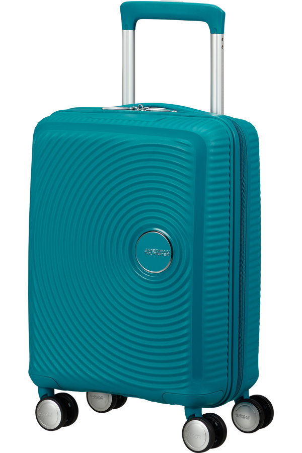 American Tourister Soundbox Mini Spinner 47cm  Deep Teal American Tourister Soundbox Mini Spinner 47cm  Deep Teal