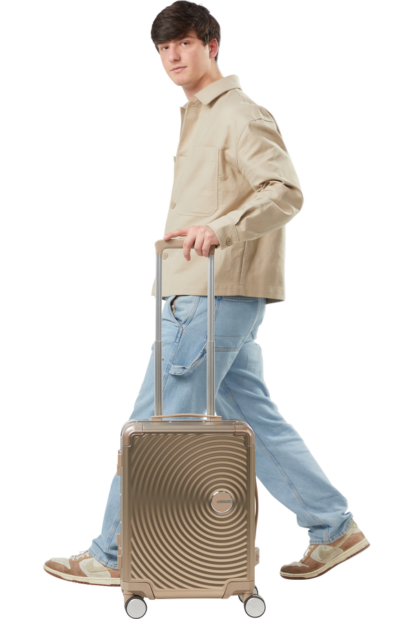 American Tourister Soundbox Alu Spinner TSA 55cm  Bronzo American Tourister Soundbox Alu Spinner TSA 55cm  Bronzo