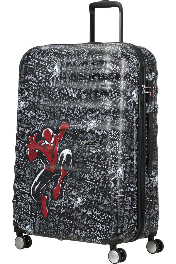 American Tourister Wavebreaker Disney Spinner 77cm  Spiderman Sketch