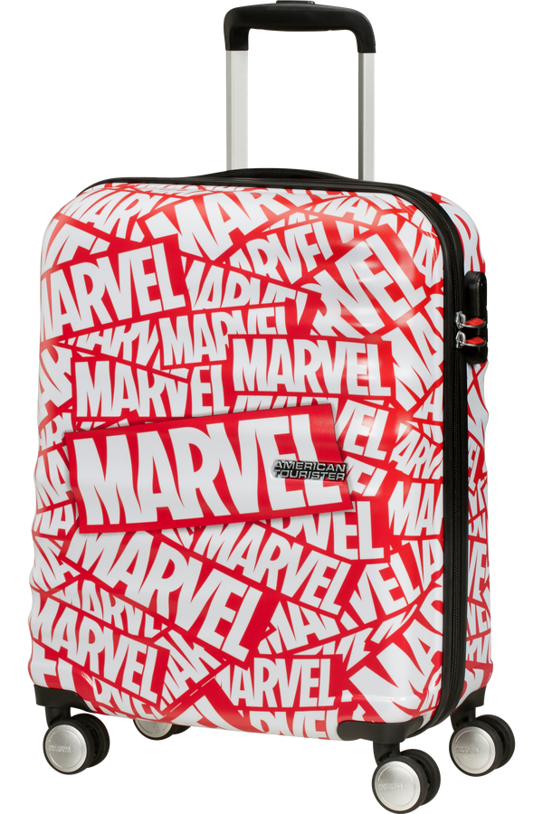 American Tourister Wavebreaker Disney Spinner Marvel 55cm  Marvel Logo