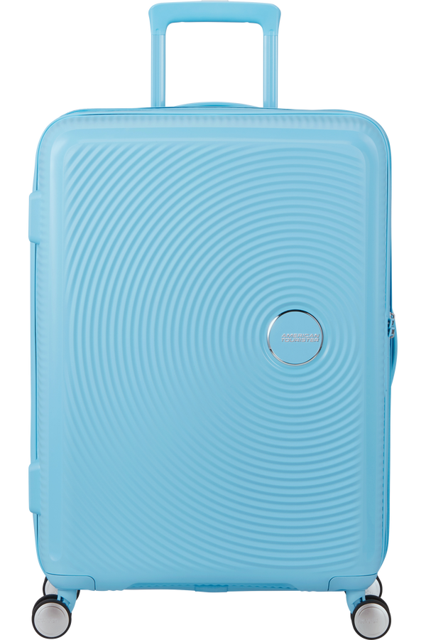 American Tourister SoundBox Spinner TSA Expandable 67cm  Blueberry Fizz