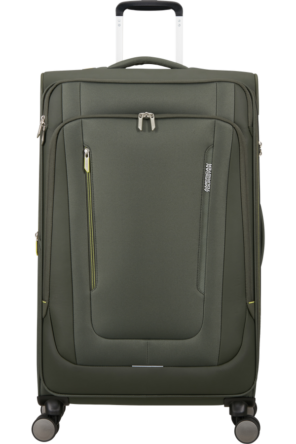 American Tourister Wanderlite Spinner EXP TSA L  Dark Khaki