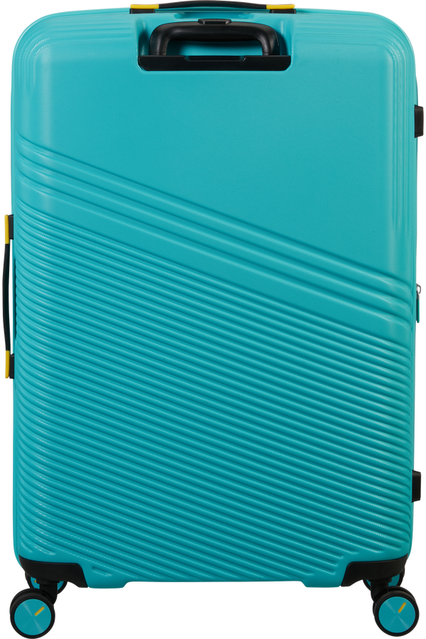 American Tourister Triple Trace Spinner TSA Expandable 76cm  Turquoise/Yellow