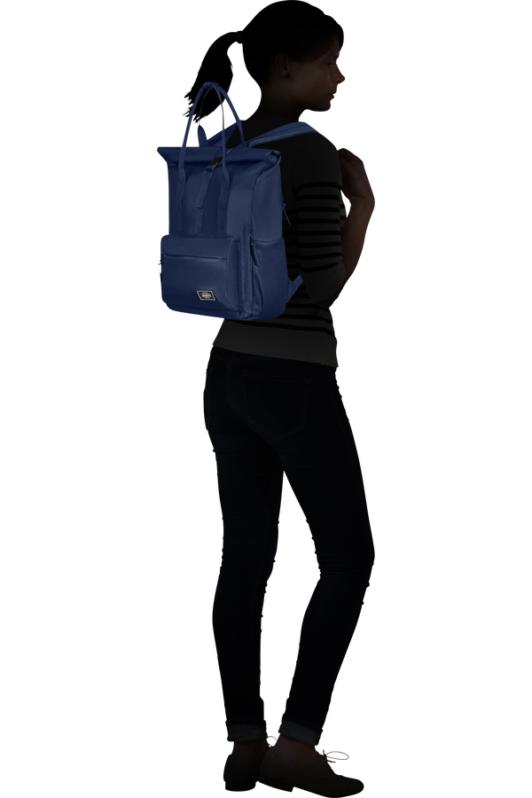 American Tourister Urban Groove Ug25 Tote Backpack 15.6'  Midnight Navy