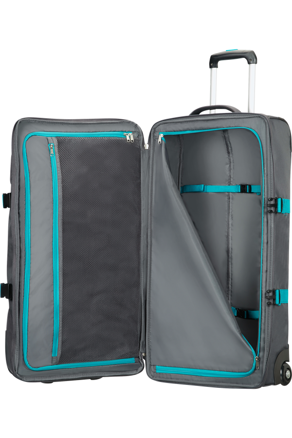 American Tourister Road Quest Borsone con ruote L  Grey/Turquoise