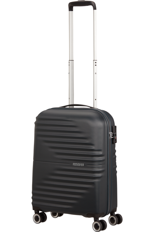 American Tourister Wavetwister Spinner TSA 55cm  Universe Black