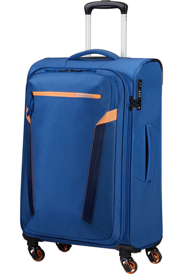 American Tourister At Eco Spin Spinner TSA 67cm  Deep Navy American Tourister At Eco Spin Spinner TSA 67cm  Deep Navy