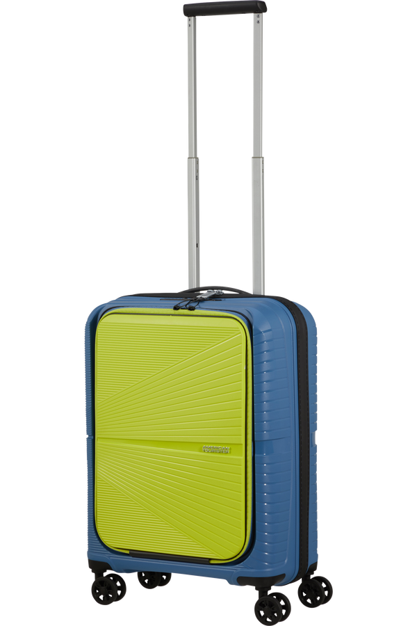 American Tourister Airconic Spinner Frontloader 15.6' 55cm  Coronet Blue/Lime American Tourister Airconic Spinner Frontloader 15.6' 55cm  Coronet Blue/Lime
