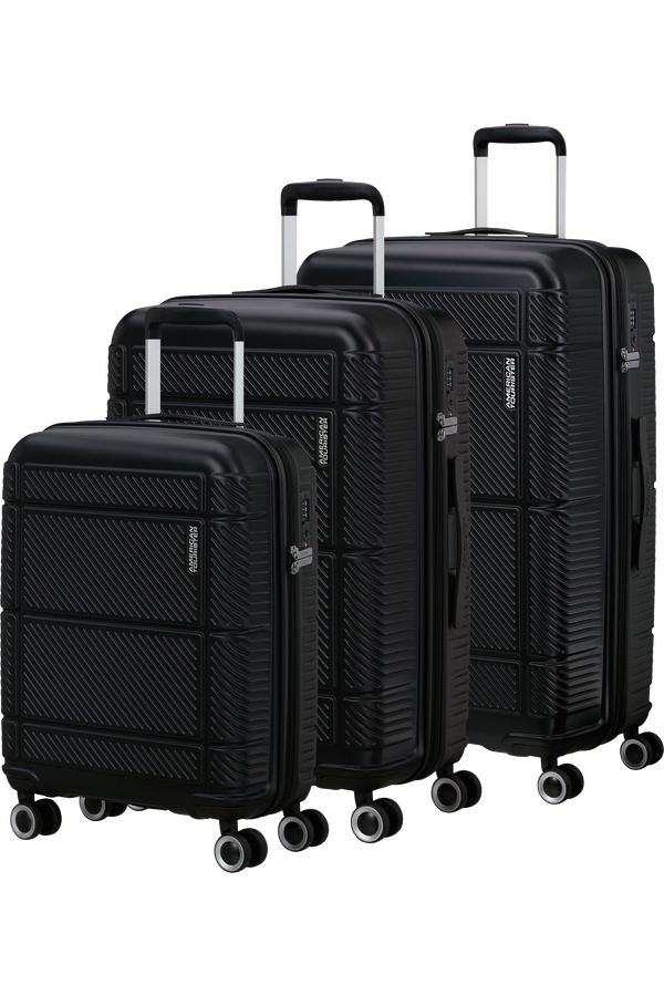 American Tourister Speedplay 3 PC Set A Nero