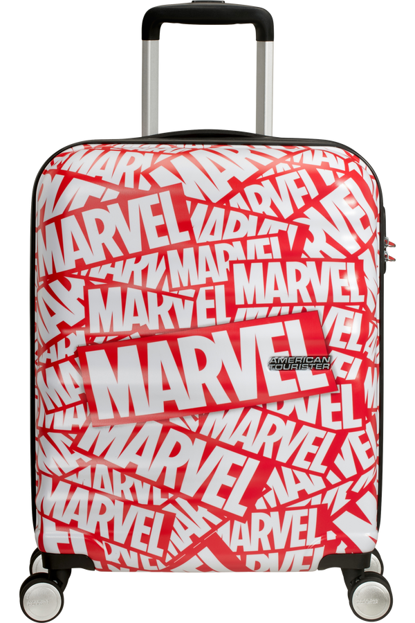 American Tourister Wavebreaker Disney Spinner Marvel 55cm  Marvel Logo