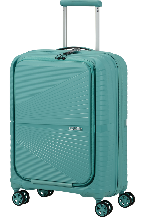 American Tourister Airconic Spinner Frontloader 15.6' 55cm  Dusty Turquoise American Tourister Airconic Spinner Frontloader 15.6' 55cm  Dusty Turquoise