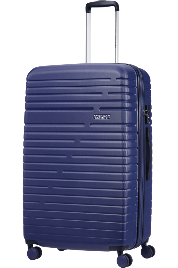 American Tourister Aero Racer Spinner Expandable 79cm  Nocturne Blue American Tourister Aero Racer Spinner Expandable 79cm  Nocturne Blue