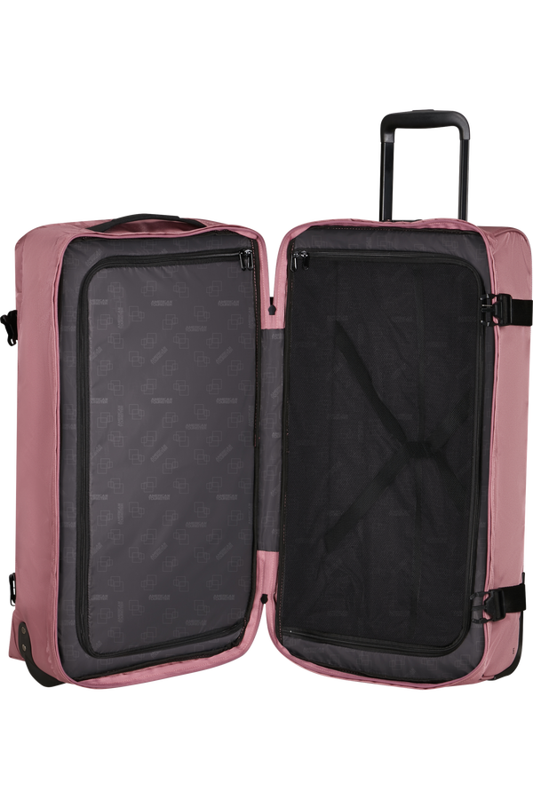 American Tourister Urban Track Duffle with Wheels M  Lilas Pink American Tourister Urban Track Duffle with Wheels M  Lilas Pink