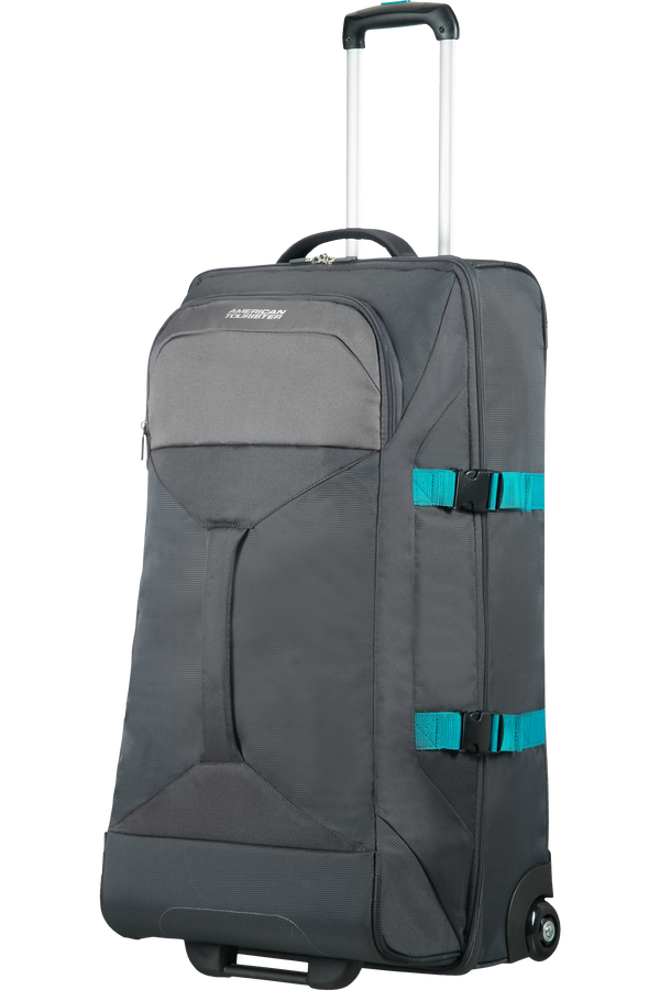 American Tourister Road Quest Borsone con ruote L  Grey/Turquoise