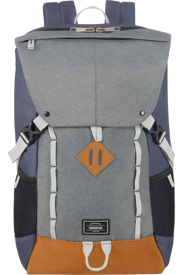 American Tourister Urban Groove UG Lifestyle Backpack 4 17.3'  Grey/Blue