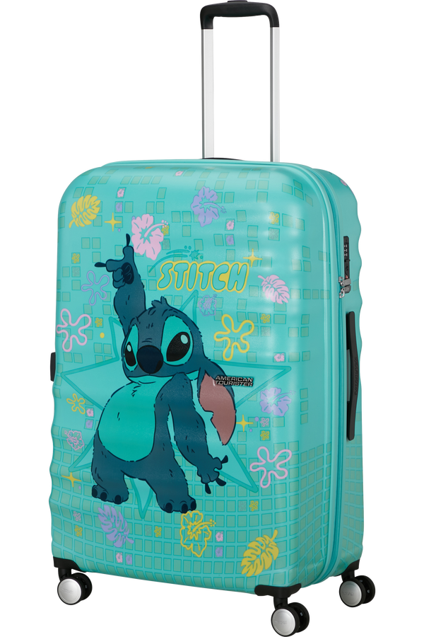 American Tourister Disney Wavebreaker Spinner TSA Disney Fl 77cm  Stitch Flower American Tourister Disney Wavebreaker Spinner TSA Disney Fl 77cm  Stitch Flower