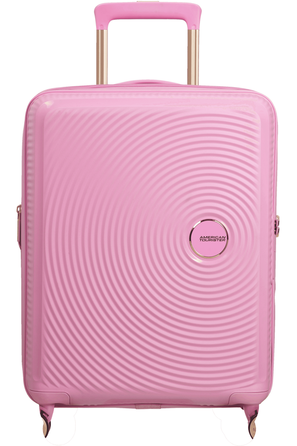 American Tourister Soundbox Spinner TSA Expandable 55cm  Pearl Pink/Gold
