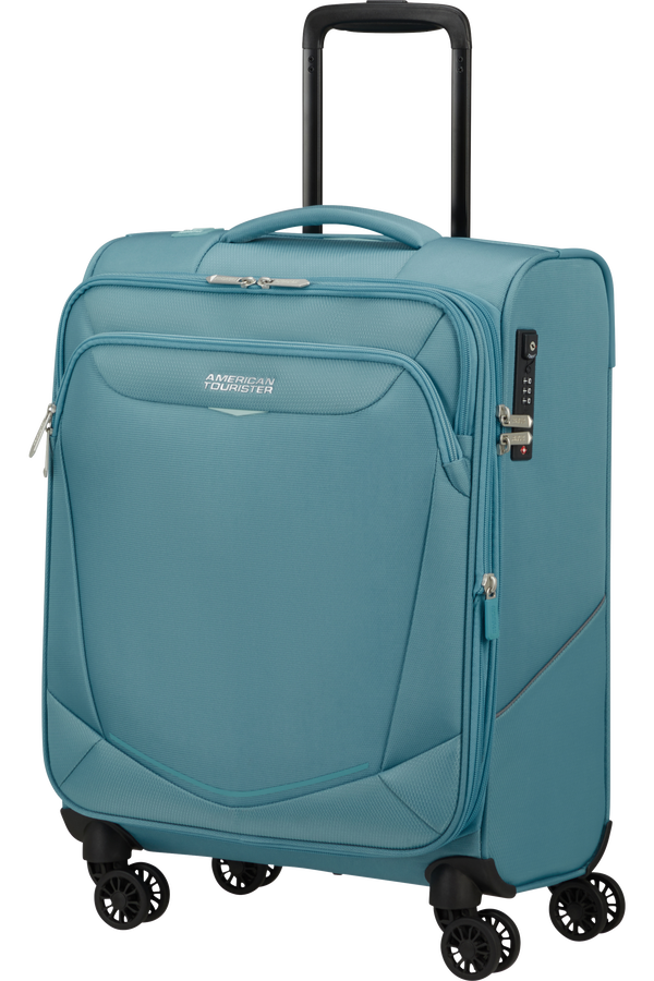 American Tourister SummerRide Spinner S EXP TSA 55cm Breeze Blue
