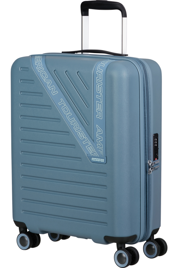 American Tourister Dynabelt Spinner EXP TSA 55cm  Rainstorm Blue