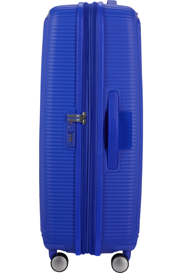 American Tourister SoundBox Spinner Expandable 77cm  Cobalt Blue