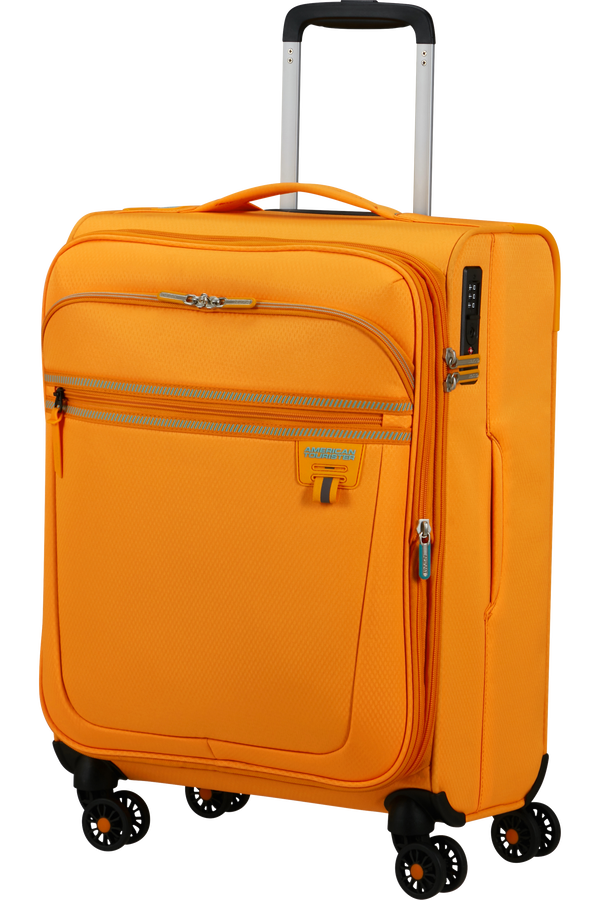 American Tourister Aerospin Spinner Expandable S  Radiant Orange American Tourister Aerospin Spinner Expandable S  Radiant Orange