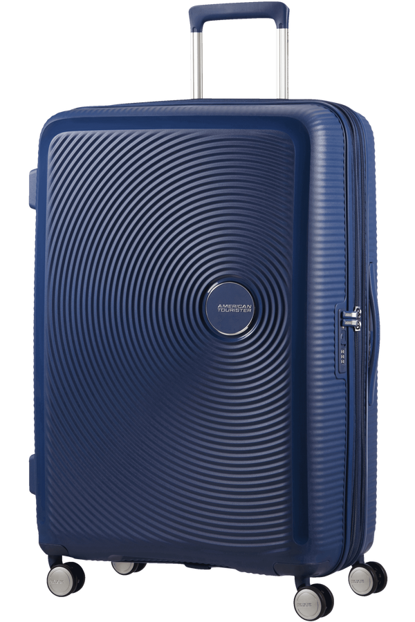 American Tourister Soundbox Spinner espandibile 77cm Midnight Navy