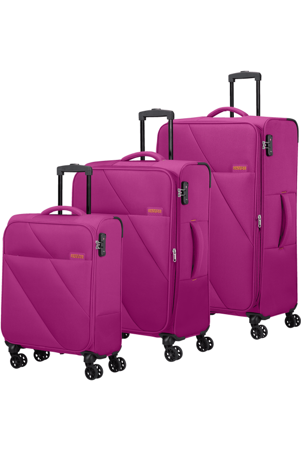 American Tourister Sun Break 3 PC SET A  Fuchsia