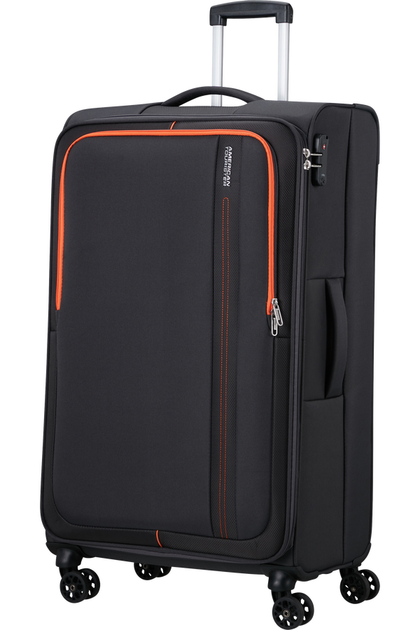 JASLEN - Valigia Grande Rigida Viaggio Rigide. Trolley Grande con 4 RuoteDoppie Girevoli. Materiale ABS Valigia Rigida Grande Resistente e Leggero TSA, Blu : JASLEN