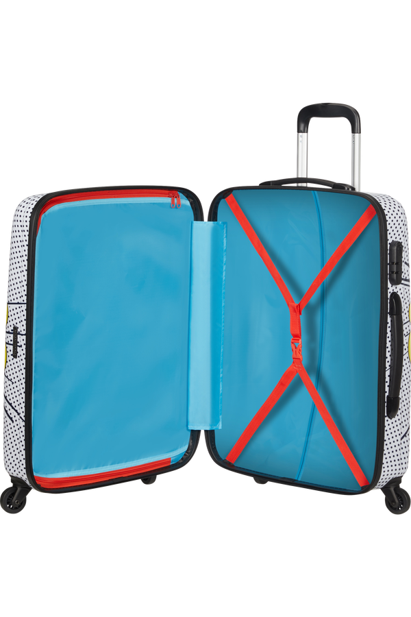 American Tourister Marvel Legends Spinner Alfatwist 65cm  Captain America Pop Art