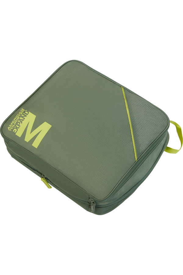 Packing Cubes Set di 3 Packing Cubes | American Tourister American Tourist. Ta Packing Cubes S/M/L  Olive/Lime