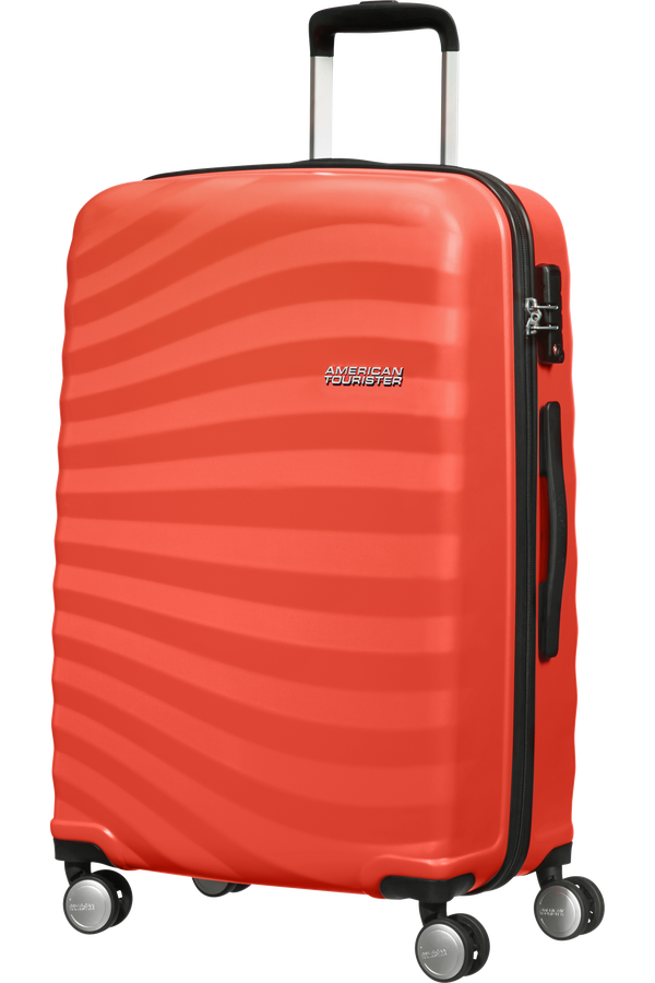American Tourister Oceanfront 4-wheel 68cm medium Spinner suitcase 68x44.5x26cm Juicy Orange