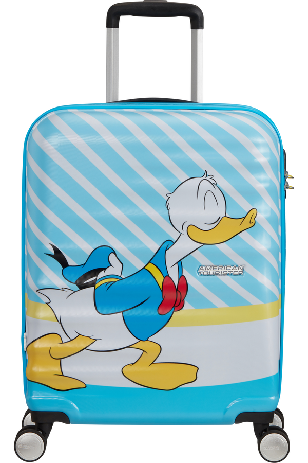 American Tourister Wavebreaker Disney Spinner 55cm  Donald Blue Kiss