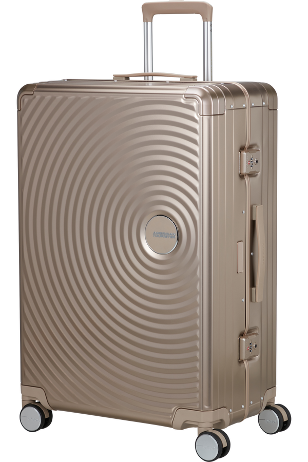 American Tourister Soundbox Alu Spinner TSA 77cm  Bronzo