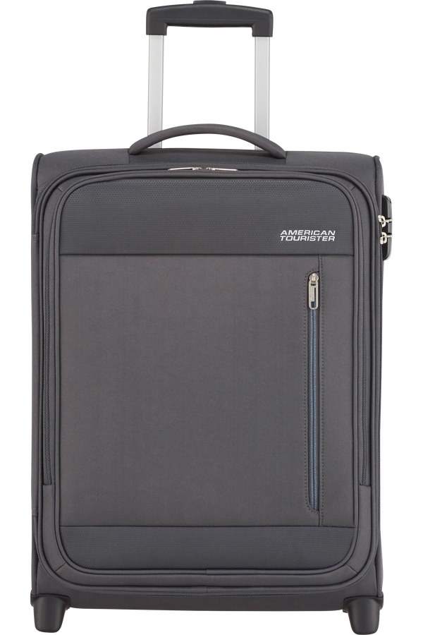 American Tourister Heat Wave Upright 55cm  Charcoal Grey