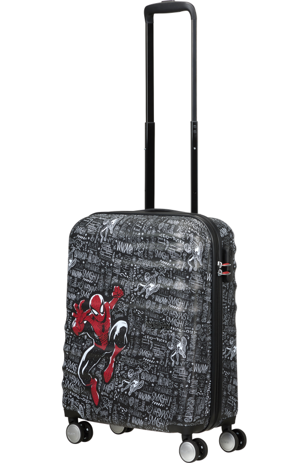 American Tourister Wavebreaker Disney Spinner 55cm  Spiderman Sketch