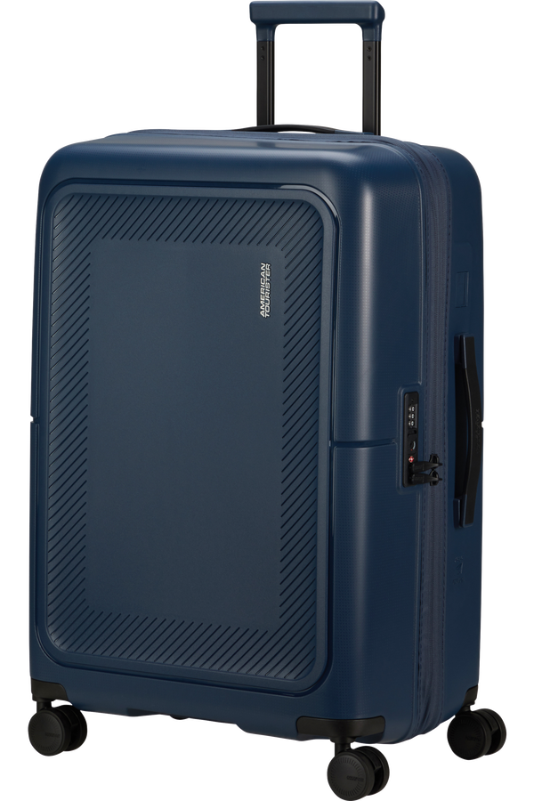 American Tourister DashPop Spinner Expandable TSA 67cm Midnight Blue