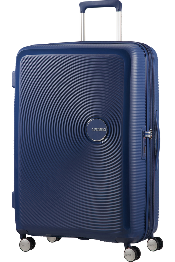 American Tourister Soundbox Spinner espandibile 77cm Midnight Navy