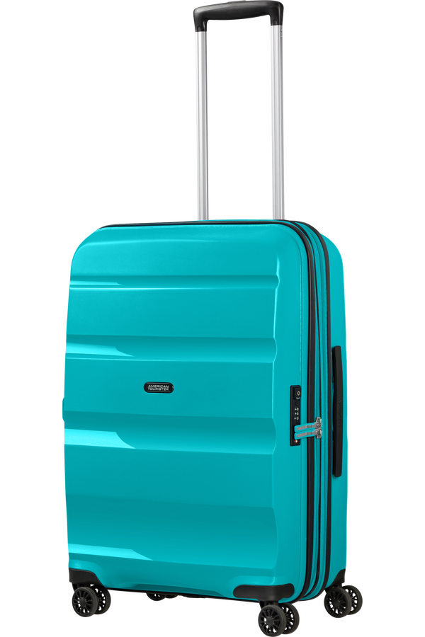 American Tourister Bon Air Dlx Spinner TSA Expandable 66cm  Deep Turquoise