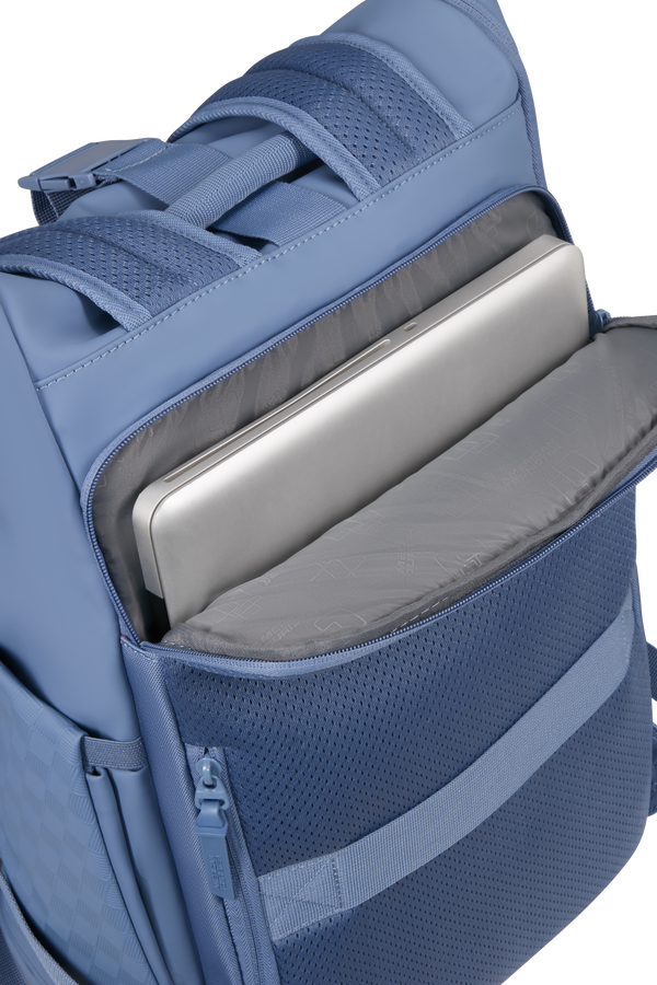 Urban Tide 15.6'' rolltop Zaino 15.6" | American Tourister Urban Tide Rolltop Laptop Backpack 15.6'  Storm Blue